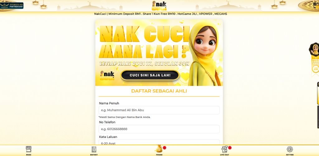 NAKCUCI Register Page