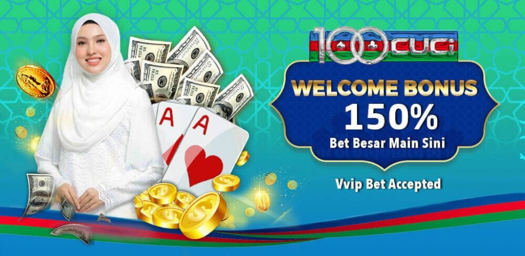 100Cuci Welcome Bonus 150%