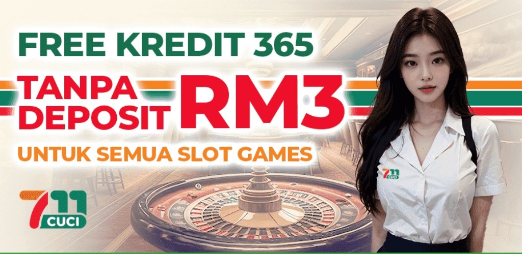 711Cuci Free Credit 365 RM3