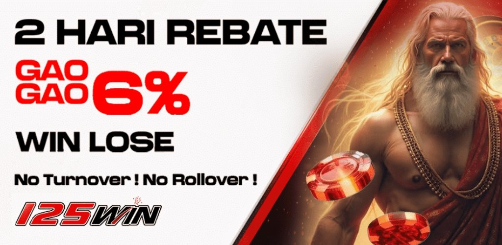 125Win Rebate 6%