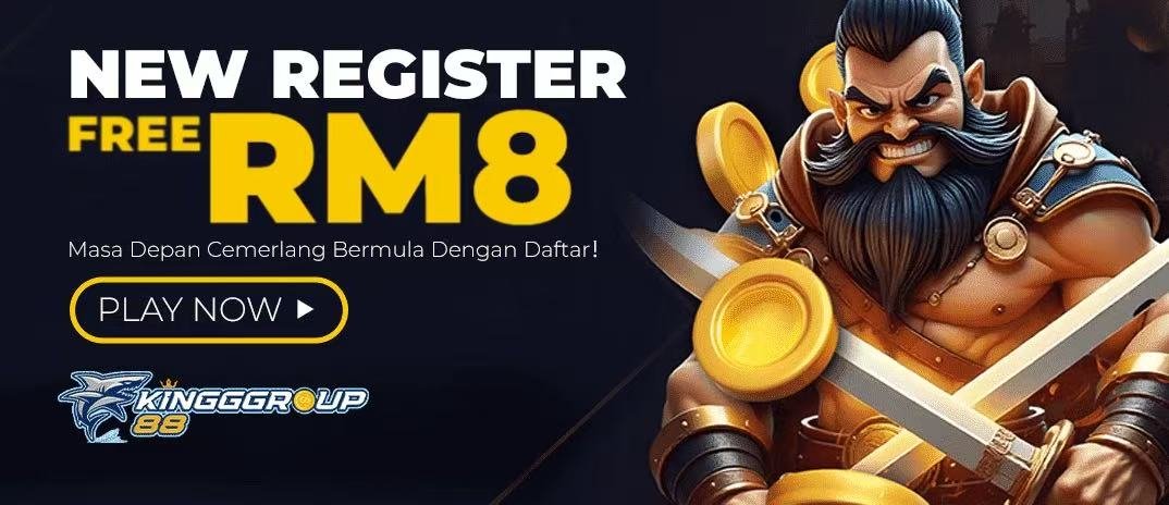 Kinggroup88 New Register Free Credit RM8