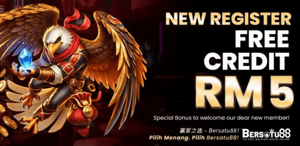 Bersatu88 Free Credit No Deposit RM5