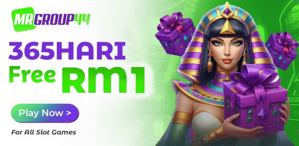 Free Credit Daily 365 Hari RM1 for New Members at MrGroup44