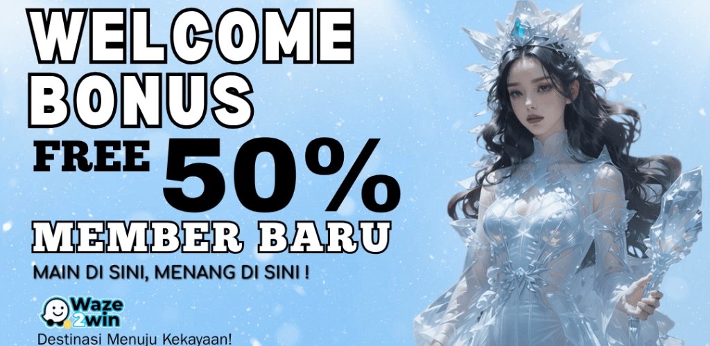 Welcome Bonus 50% Free at Waze2win Casino