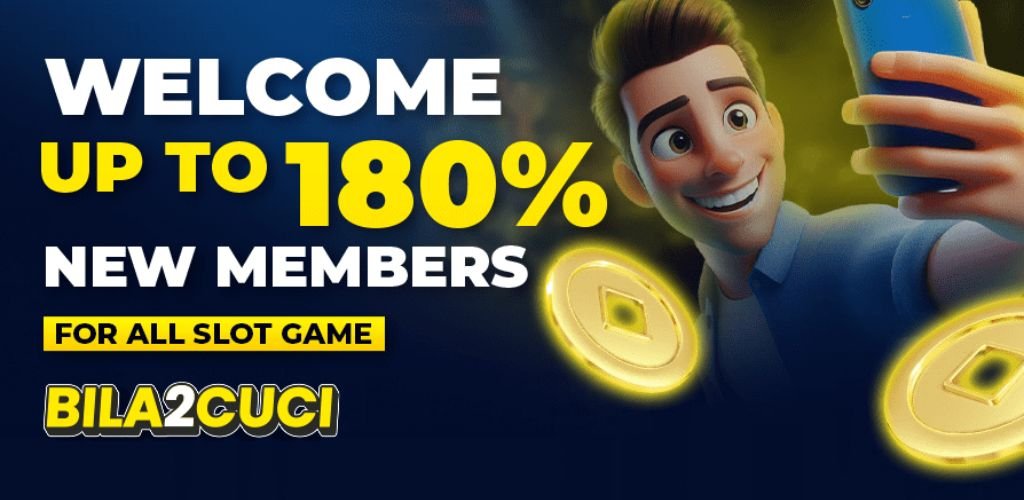 Bila2Cuci 180% Welcome Bonus
