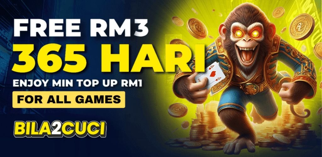 Bila2Cuci Free Credit RM3 365 Hari